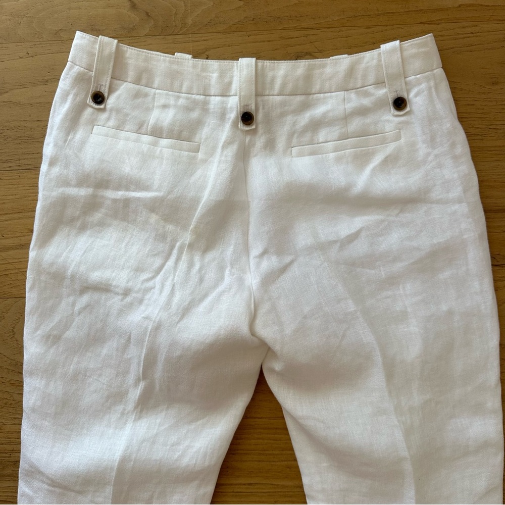 JCREW Linen Trouser Pants - Picture 5 of 5